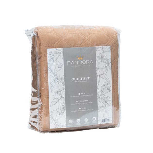Sobrecama Crema